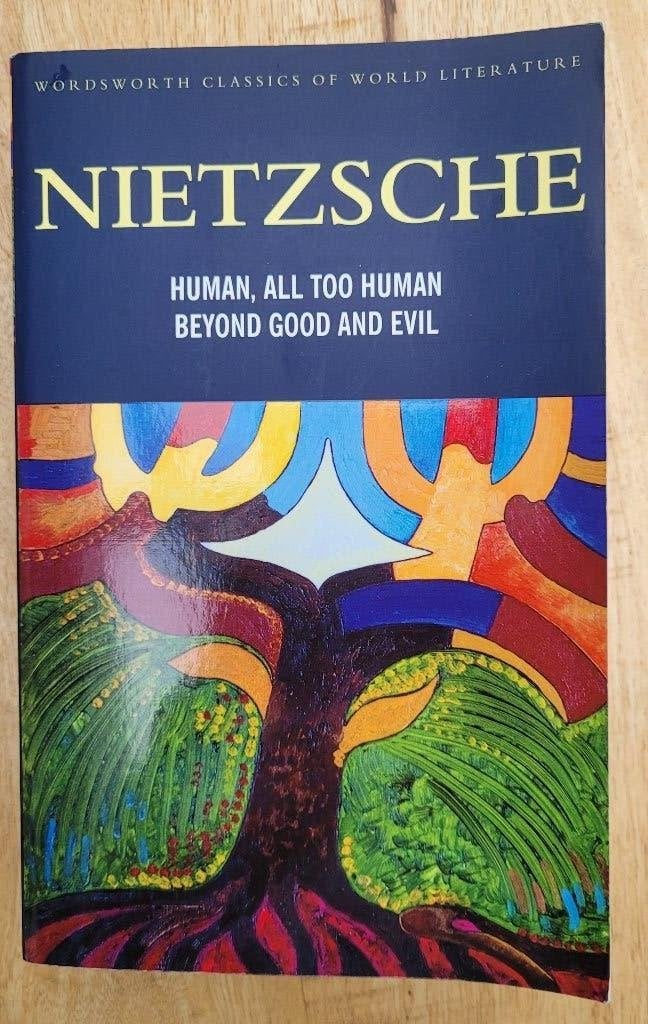 Boek 'Human, all too Human beyond good and evil' Nietzsche, Ophalen of Verzenden, Zo goed als nieuw, Friedrich Nietzsche