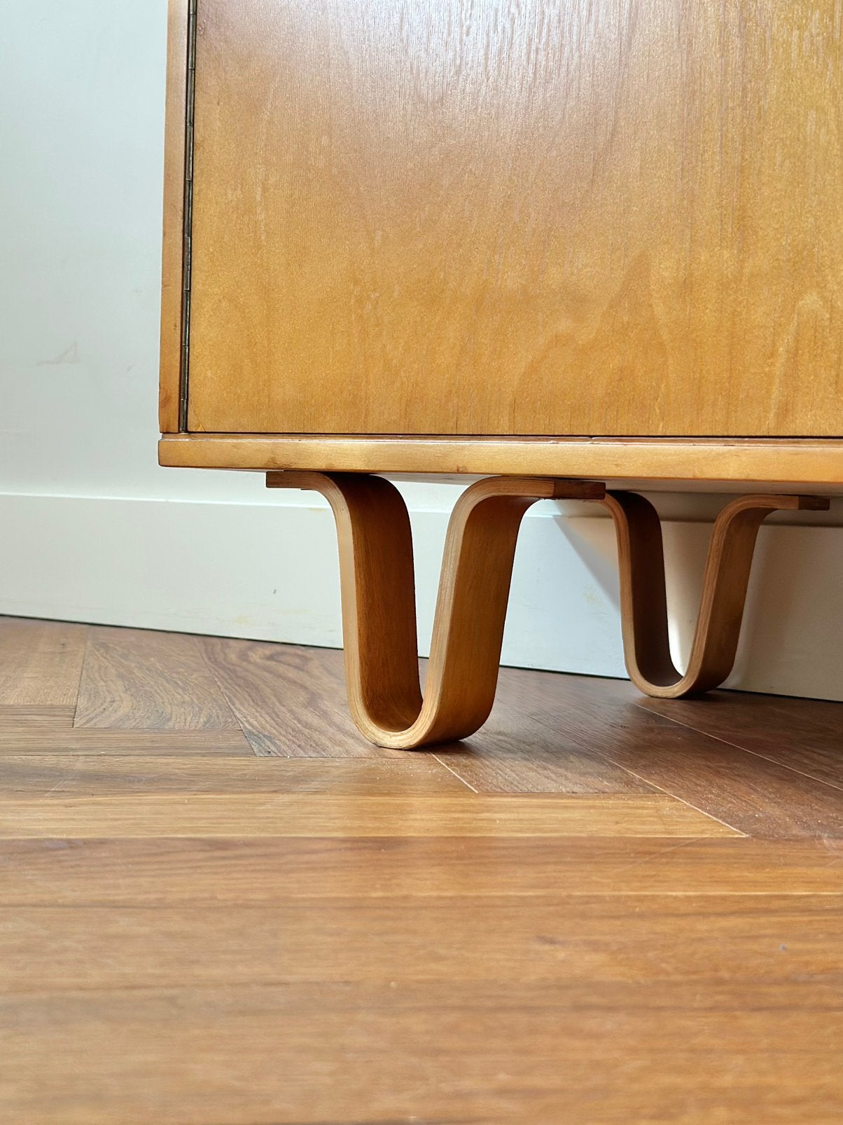 Vintage Pastoe CB01 kast Cees Braakman Berken jaren 50/60/70, Ophalen, Gebruikt, 100 tot 150 cm, Minder dan 150 cm