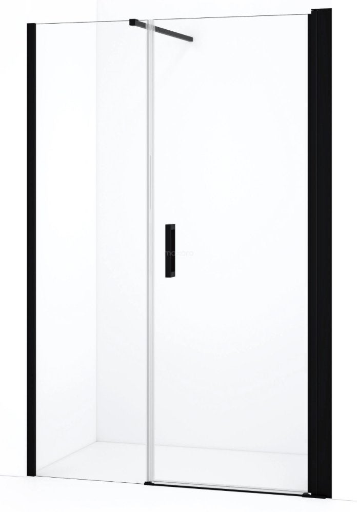 Muurprofiel, S08, 3,7 x 201,9 cm, voor 8 mm glas, mat zwart, Ophalen, Zo goed als nieuw, Glas, Douche