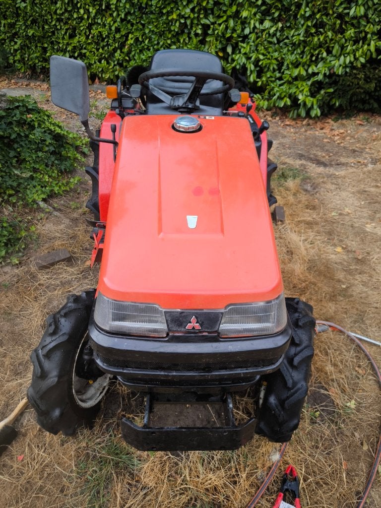Mitsubishi minitractor, grondbak,frees, weidebloter en meer, Gebruikt, Tot 2500, Tot 80 Pk, Ophalen