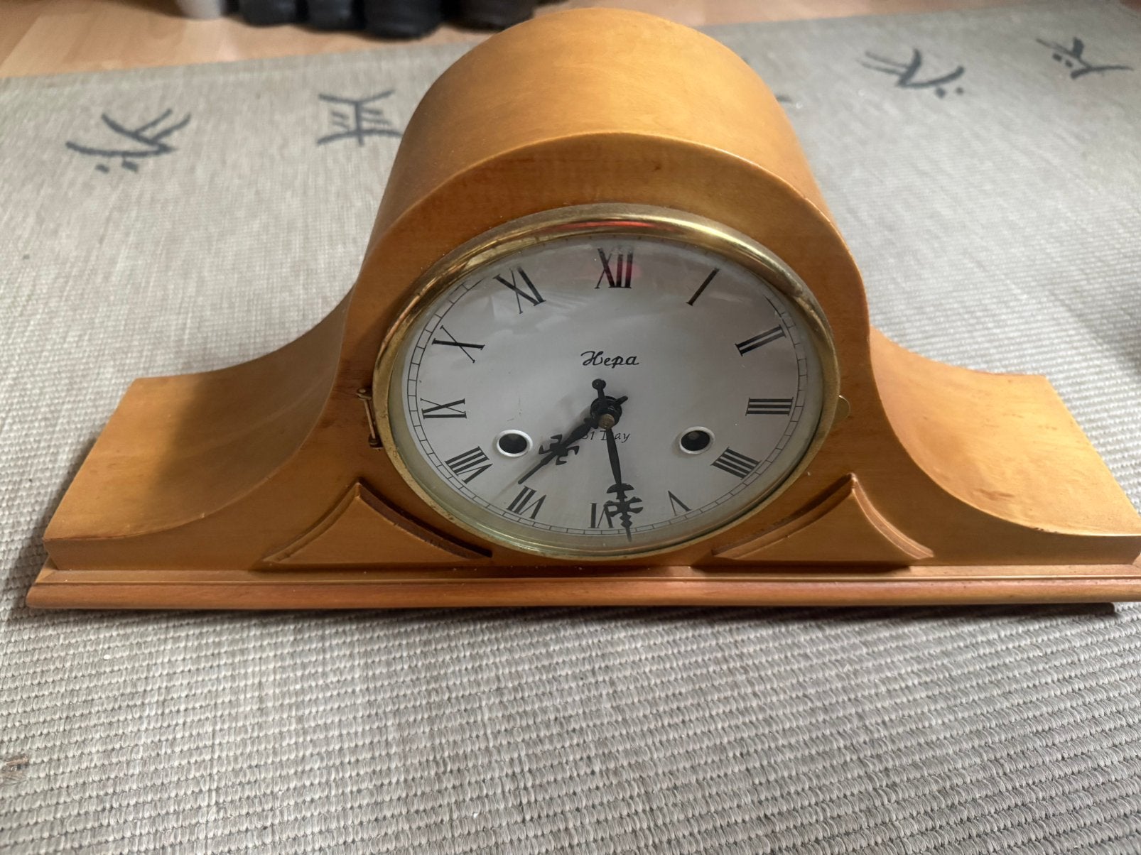 Vintage Pendule Klok “ Hepa “, Ophalen