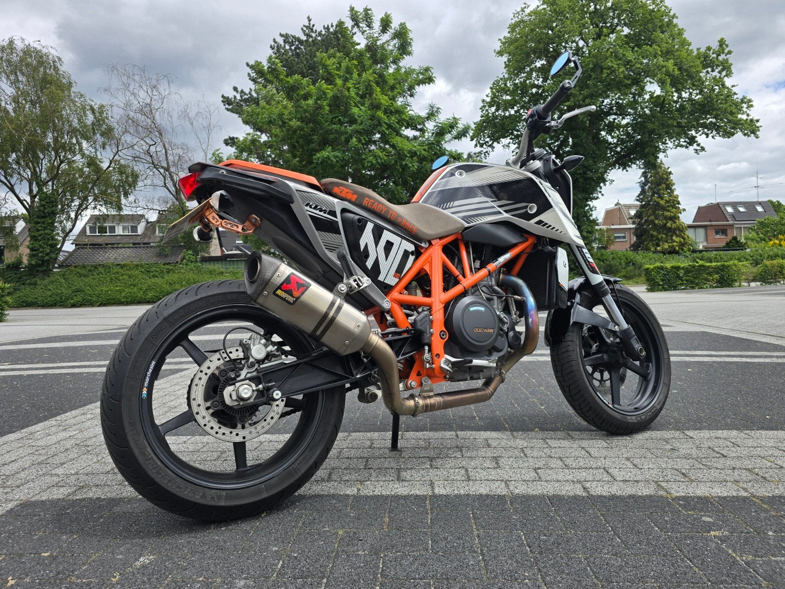 Limited KTM Duke 690cc Monster - Unieke Naked Bike, Occasion, Motorrijbewijs A, Particulier, Sportuitlaat