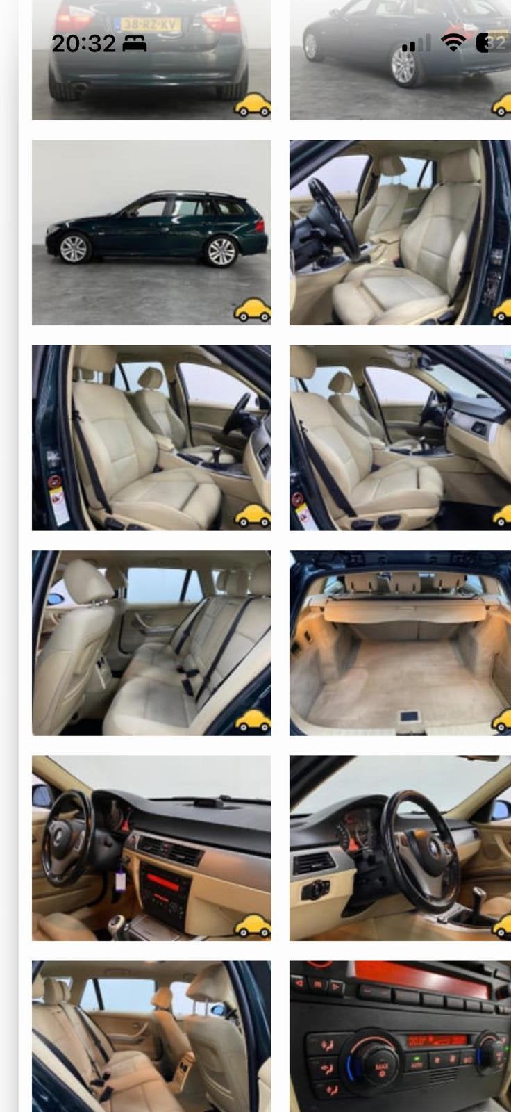 BMW 3-Serie 2.0 I 320 Touring 2005 Groen, Auto's, 13 km/l, 1995 cc, 4 cilinders, Parkeersensor