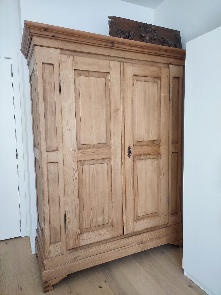 KWALITEITSVOLLE  BROCANTE  KAST, Ophalen, Met deur(en), Gebruikt, 100 tot 150 cm
