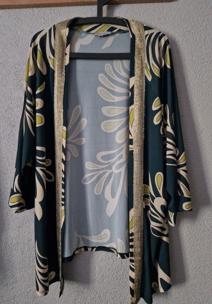 Nieuw Promiss kimono top/vest Maat 48, Kleding | Dames, Grote Maten, Promiss, Verzenden, Trui of Vest, Nieuw