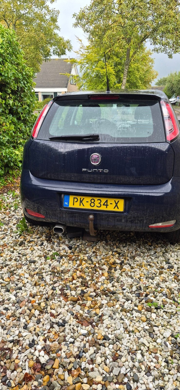 Fiat Punto 1.4 Multi-air 99KW 5DR EVO 2012 Blauw, Auto's, Voorwielaandrijving, 1145 kg, 4 cilinders, 49 €/maand