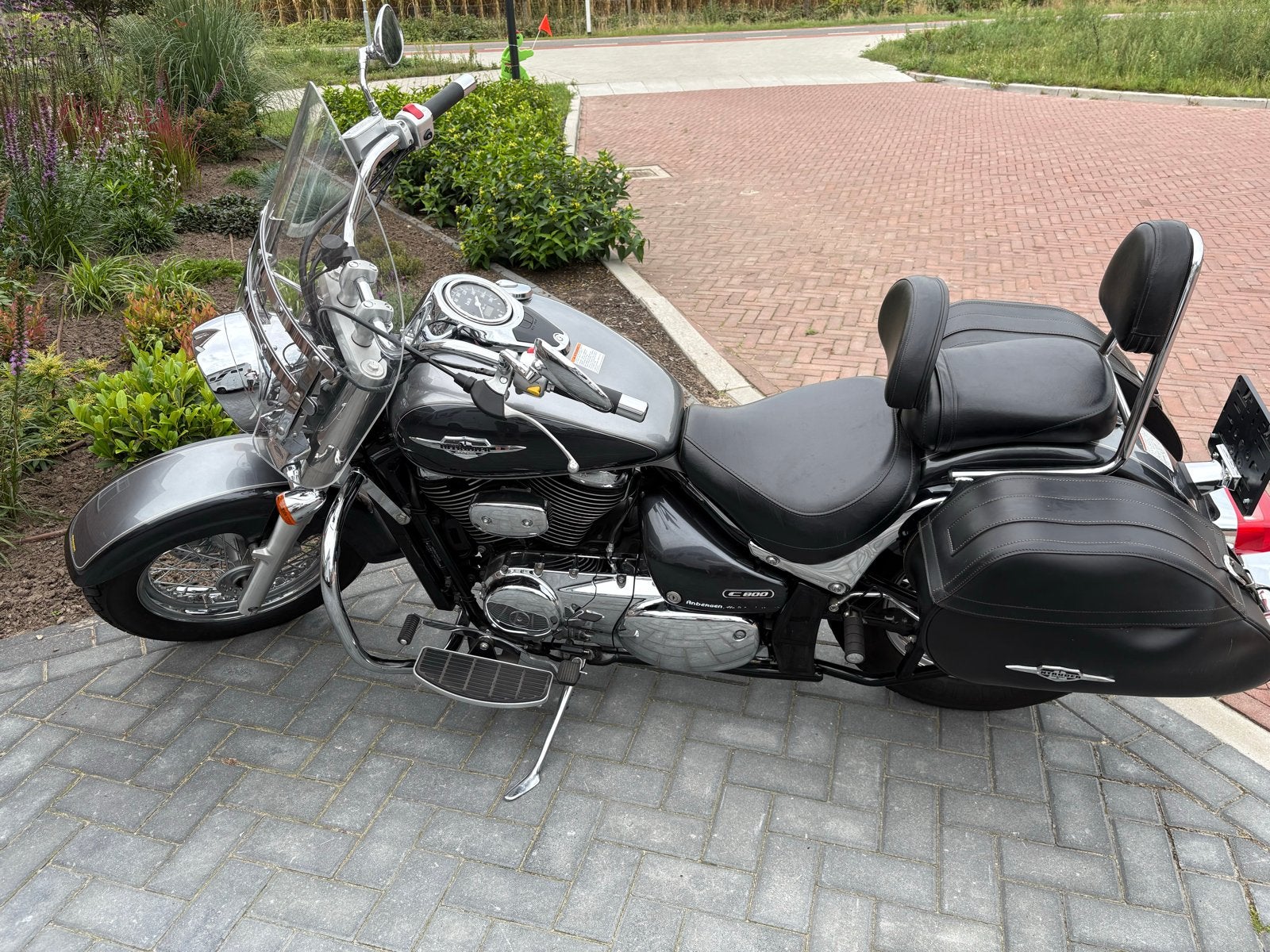Suzuki Intruder VL800 C- Bouwjaar 2008 Comfortabele Chopper, Cardan-aandrijving, 2 cilinders, 805 cc, Gebruikt