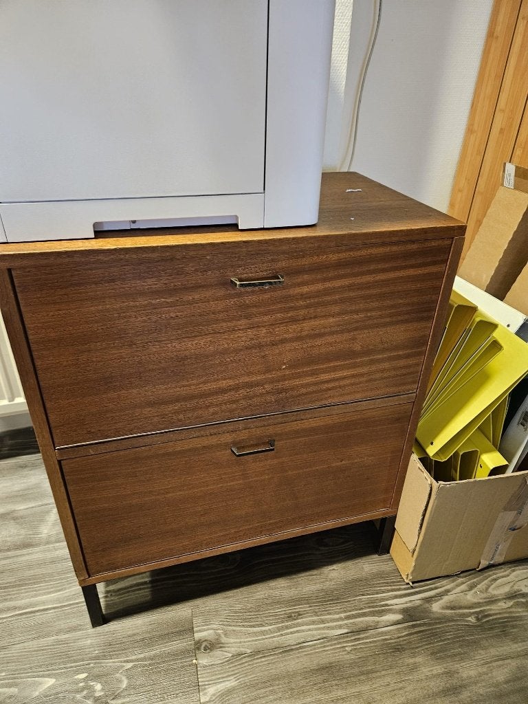 Houten kast, Ophalen, Gebruikt, Minder dan 100 cm, Met lade(s)