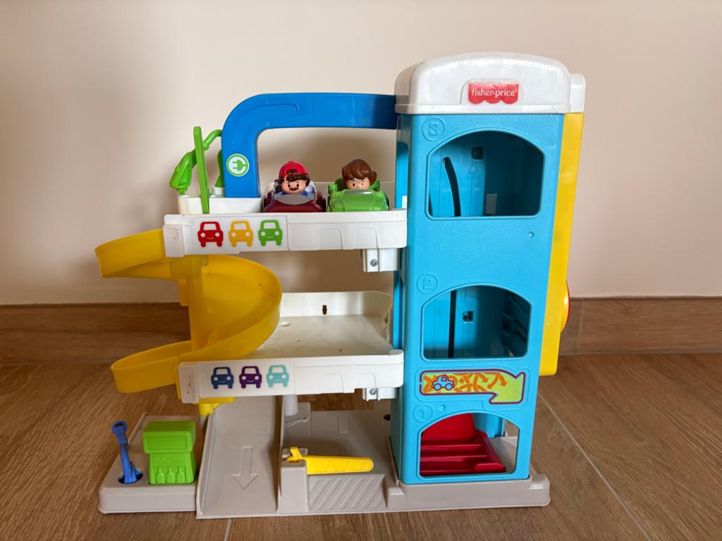 Fisher price garage, Ophalen, Gebruikt, Speelset