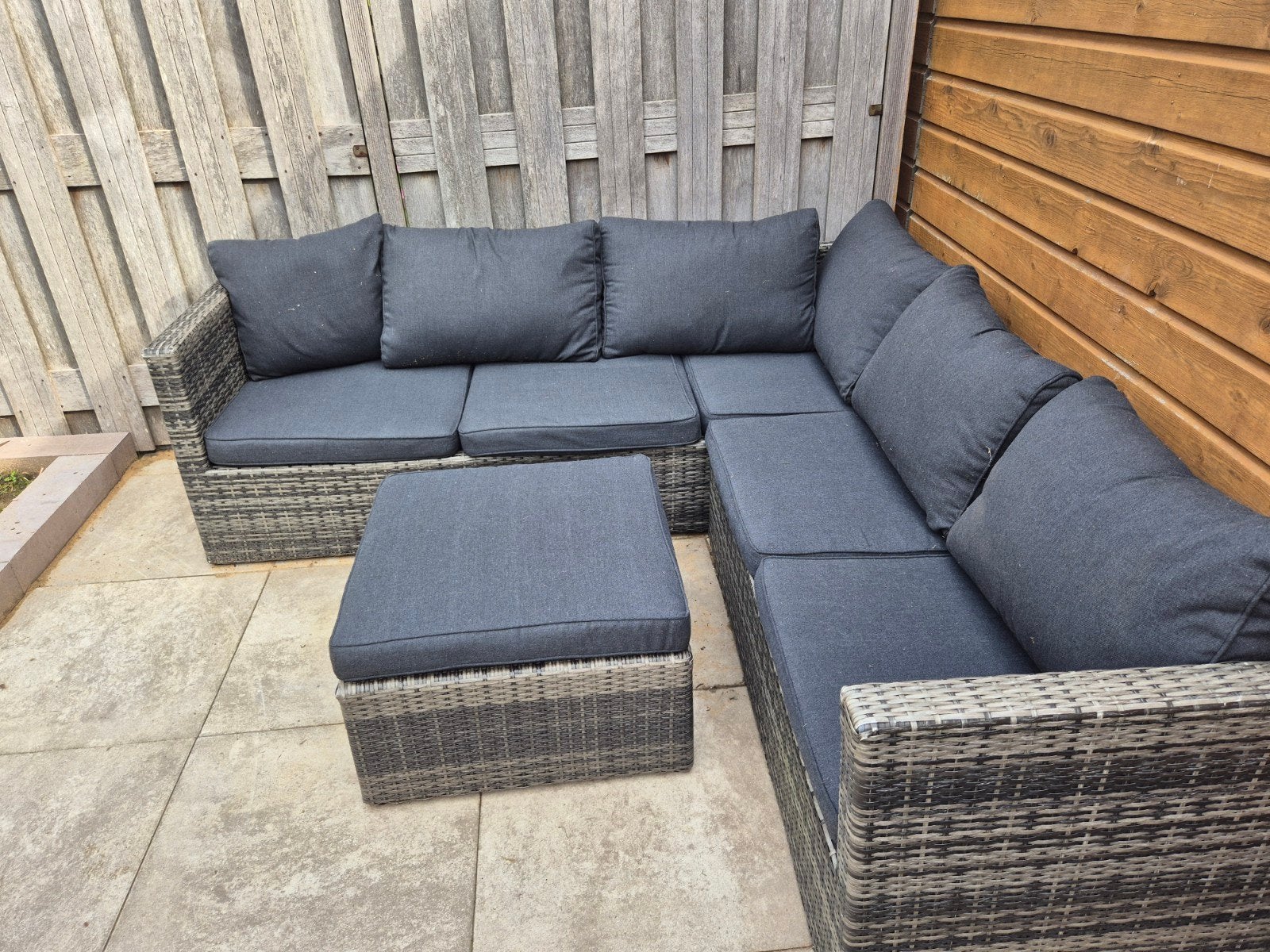 loungebank tuin