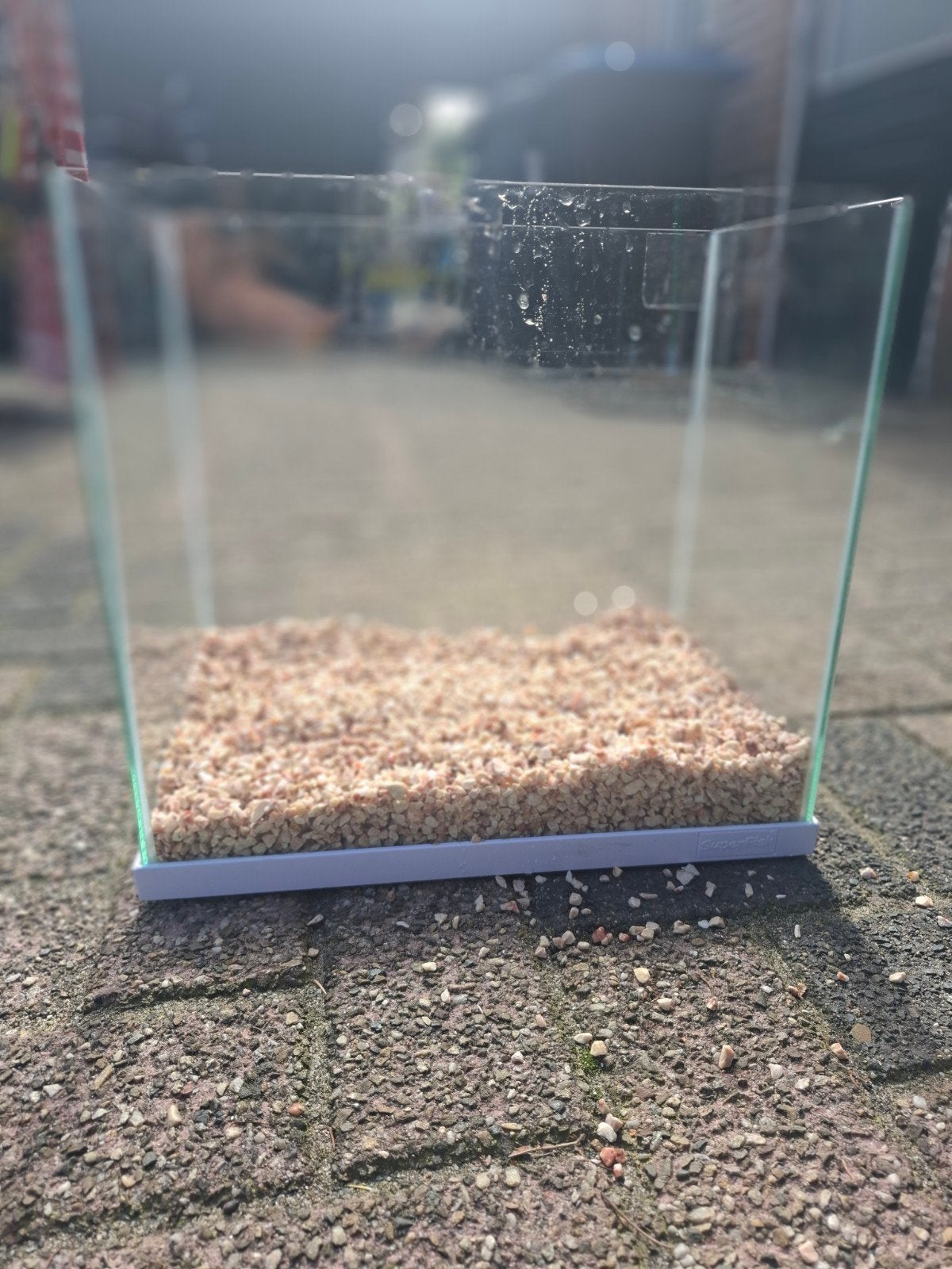 2 mooie aquariums van Superfish, Dieren en Toebehoren, Ophalen, Gebruikt, Leeg aquarium, Superfish