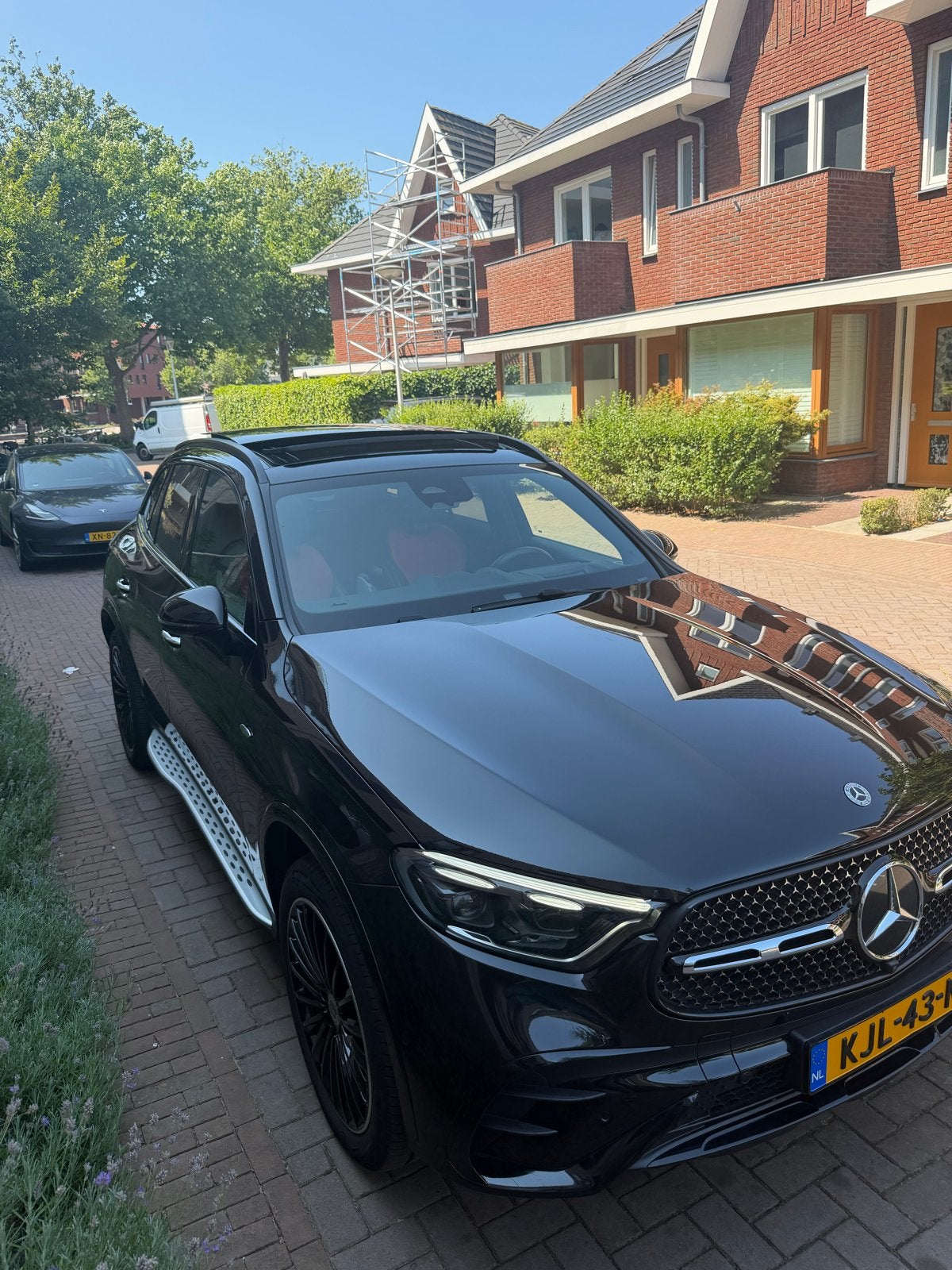 Mercedes-Benz GLC 300 e 313pk 4MATIC  2025 Zwart AMG, Auto's, Mercedes-Benz, Particulier, GLC, 360° camera, 4x4, ABS, Achteruitrijcamera