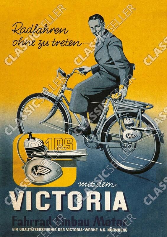 Victoria FM 38 L, instructieboekje, NL., Motoren, Ophalen of Verzenden, Overige merken