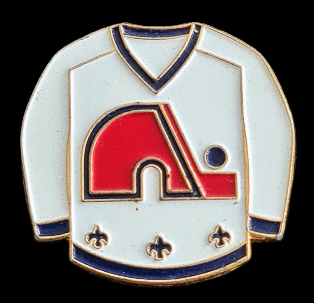 Quebec Nordiques ijshockey pin, Verzenden, Nieuw, Sport, Speldje of Pin
