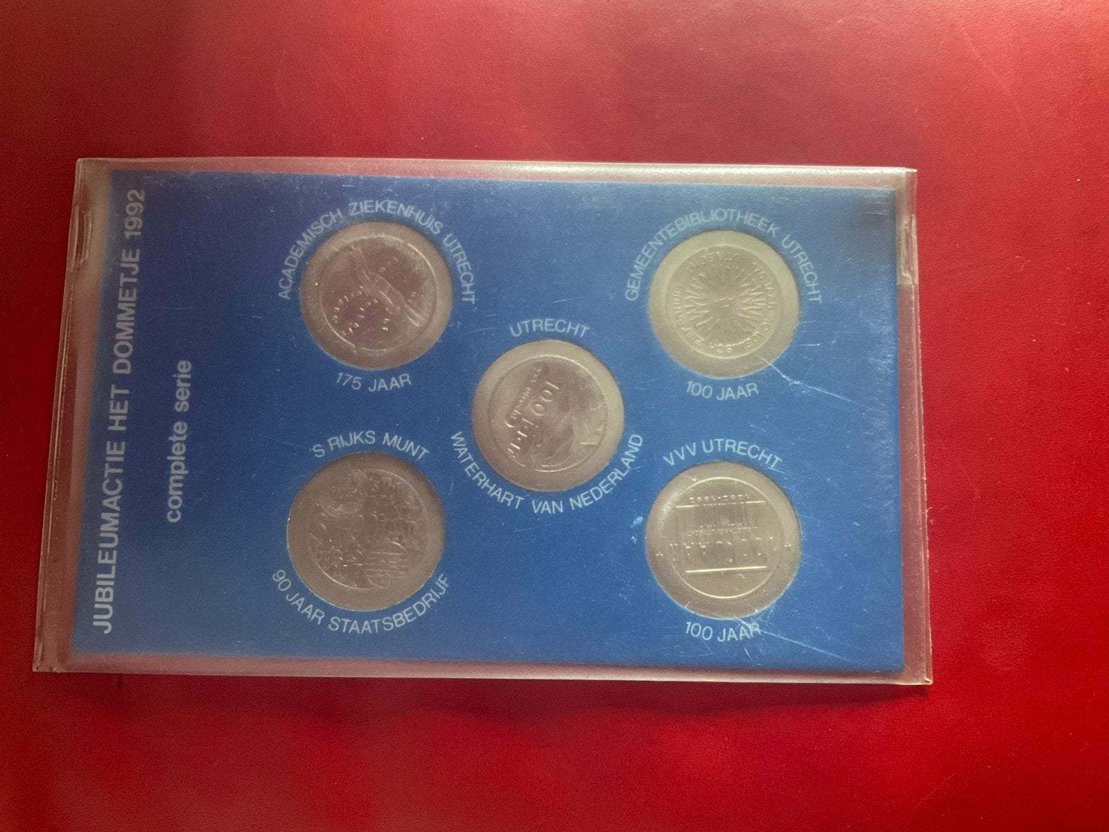 Jubileumeditie Het Dommetje 1992 - Complete en Origineel, Ophalen of Verzenden, Koningin Beatrix, Overige waardes, Setje