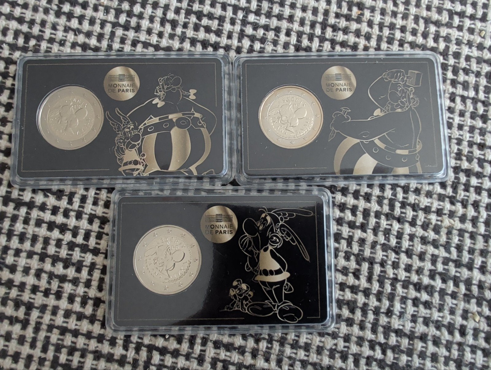 twee euro munten van Asterix, Ophalen of Verzenden, Buitenland, Munten