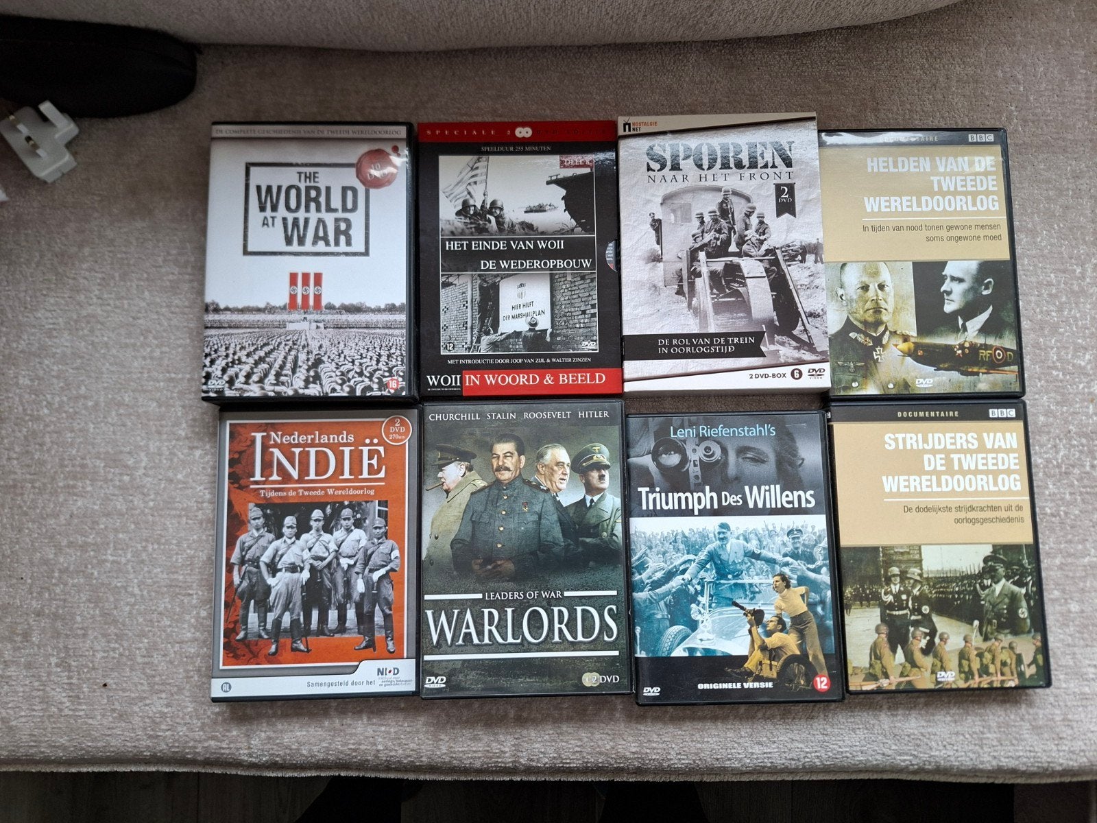 Pakket oorlog DVD's in 1 koop slechts €10, Vanaf 12 jaar, Ophalen of Verzenden, Gebruikt, Oorlog of Misdaad