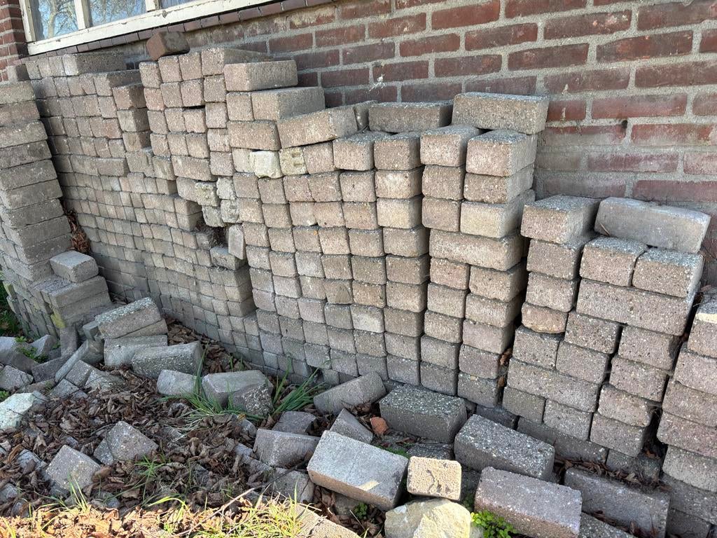 Gratis ophalen bakstenen, Doe-het-zelf en Verbouw, Metselstenen, Ophalen of Verzenden, Gebruikt, Bakstenen