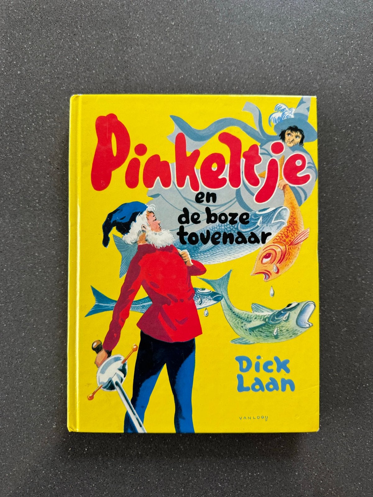 Pinkeltje en de boze tovenaar - Dick Laan, Ophalen of Verzenden, Gelezen, Fictie algemeen