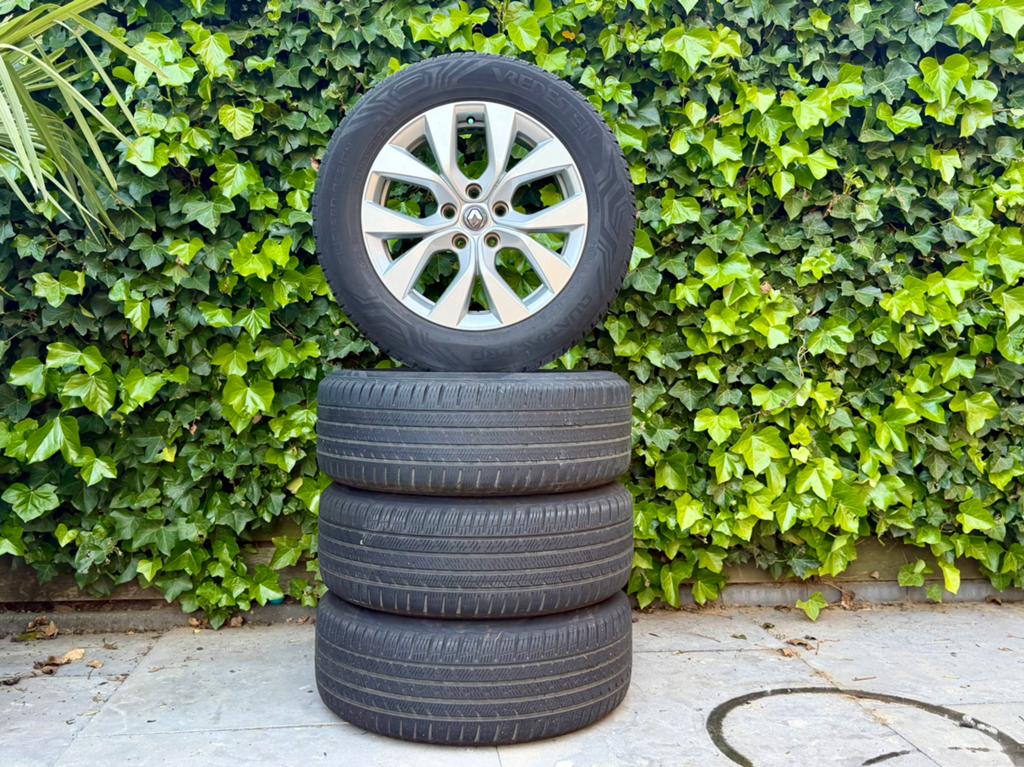 ORIGINELE 17 INCH RENAULT CAPTUR VELGEN 5X114.3 ALL-SEASON, 16 inch, Banden en Velgen, Ophalen of Verzenden, All Season