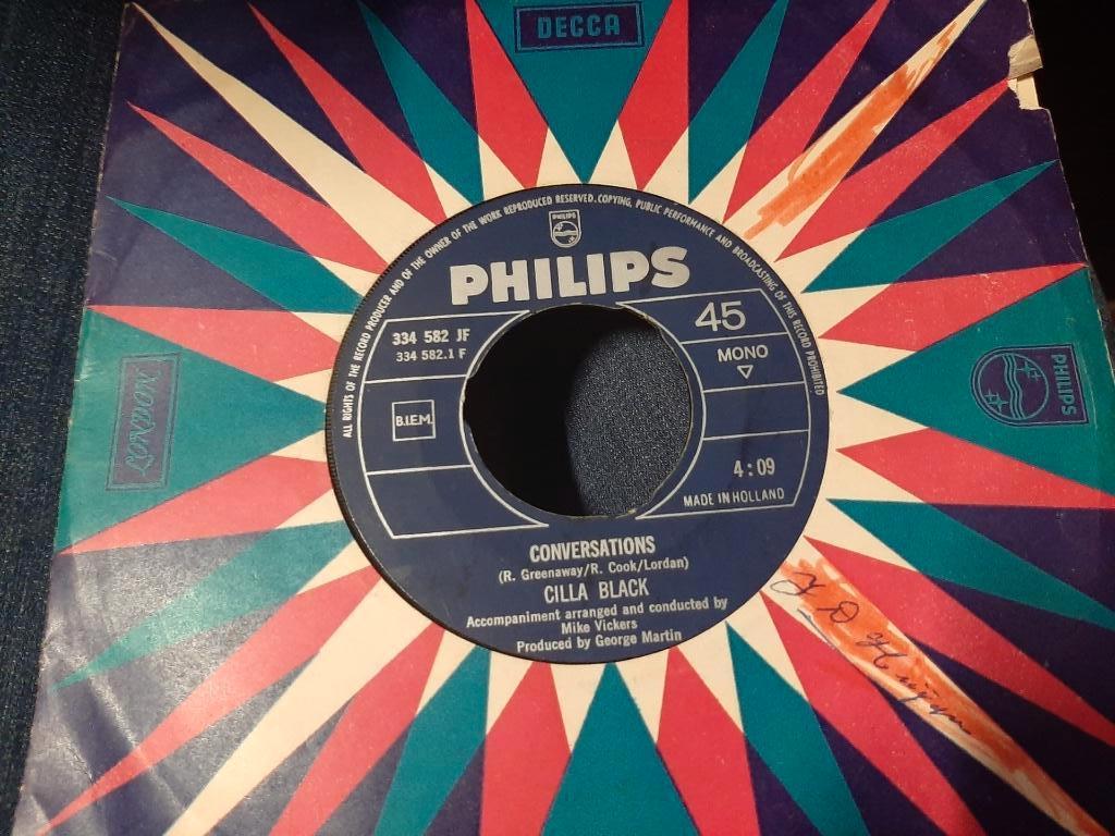 Cilla Black Conversations/Liverpool Lullaby 1969, Cd's en Dvd's, Vinyl Singles, Ophalen, Gebruikt, Pop