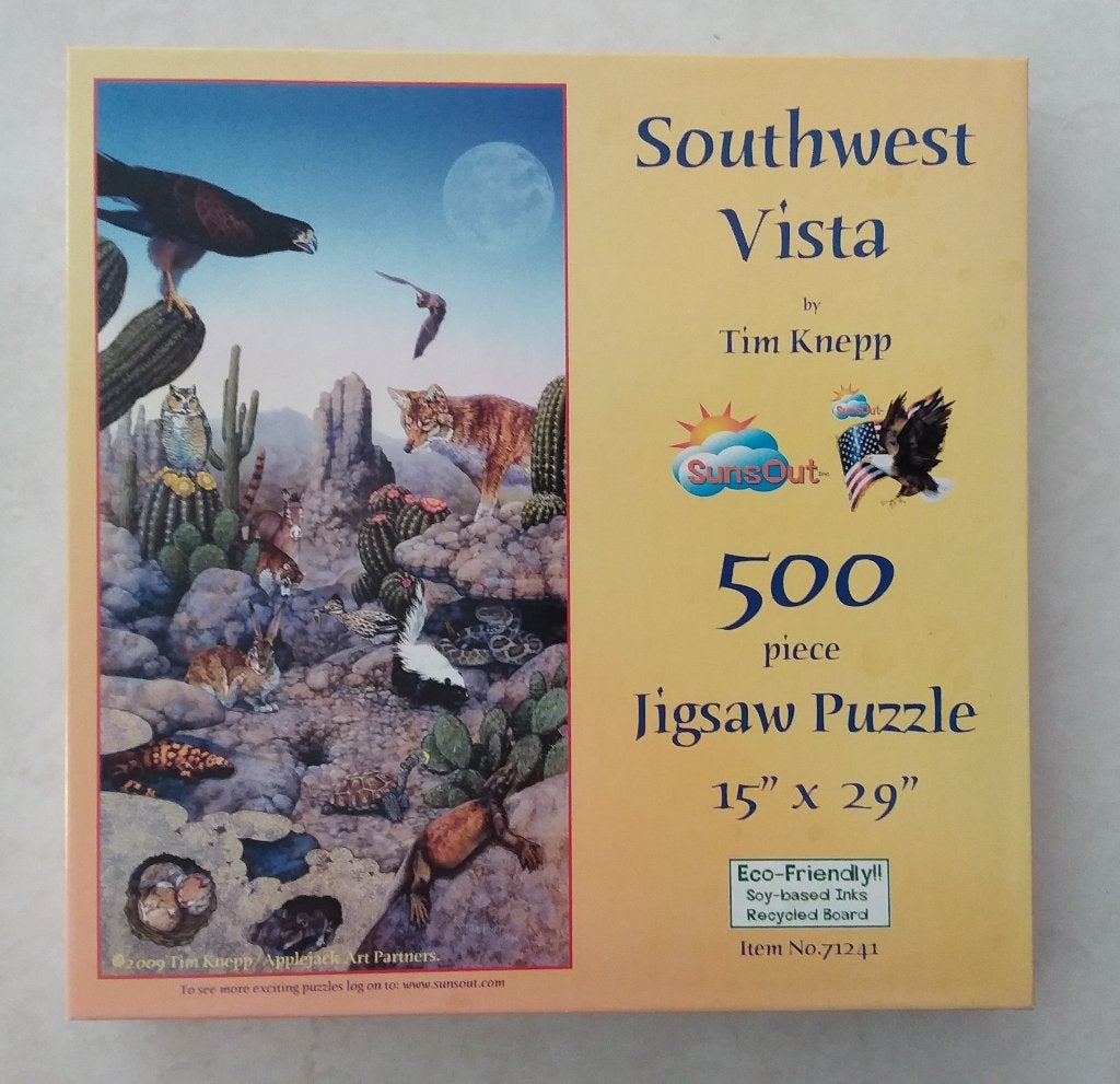 Southwest Vista by Tim Knepp 500 stukjes, Ophalen, 500 t/m 1500 stukjes, Zo goed als nieuw