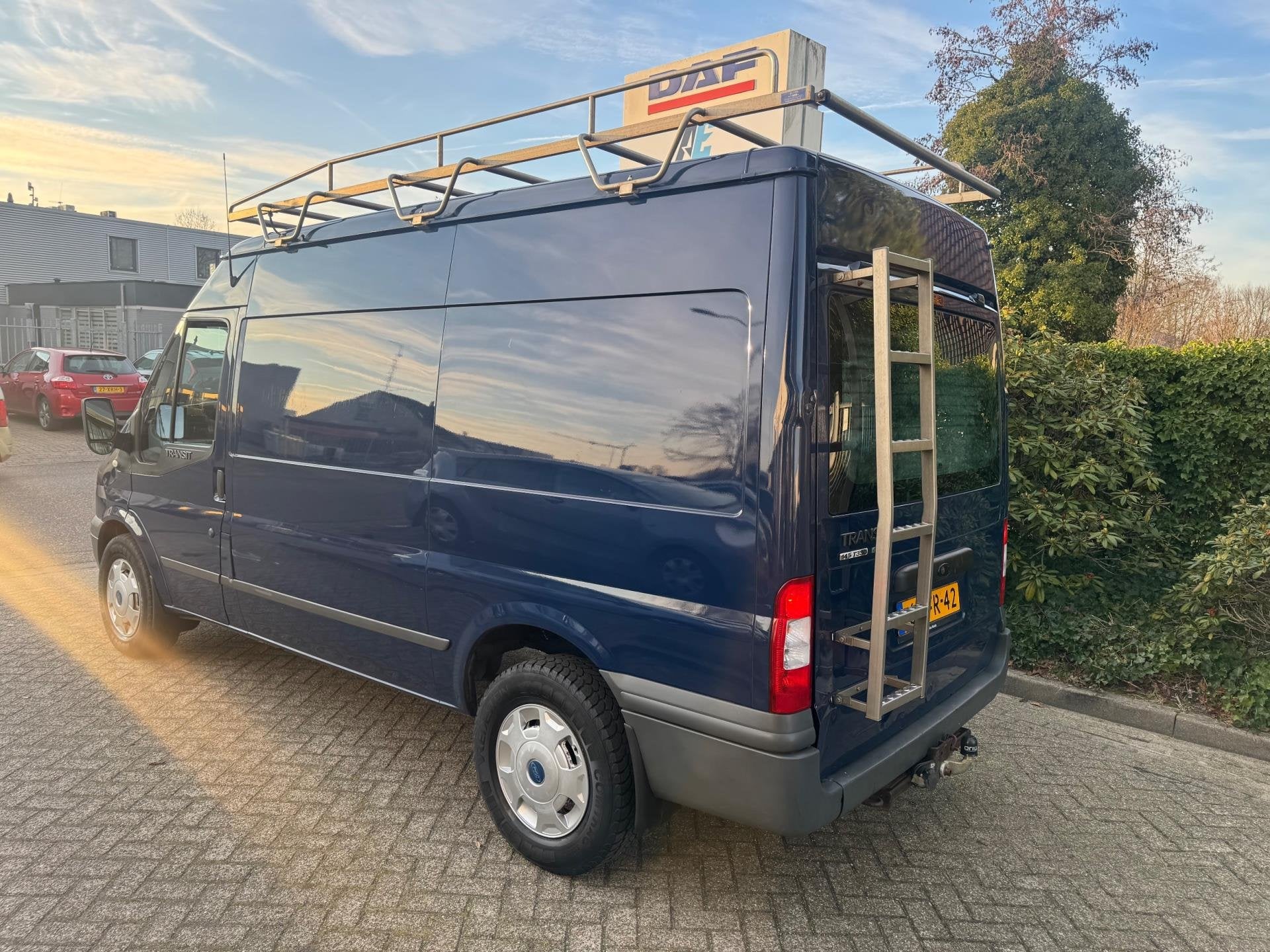 Ford TRANSIT 330M VAN 146 5.44 CNG Airco, WEINIG KM!, Auto's, Achterwielaandrijving, Gebruikt, 4 cilinders, CNG (Aardgas)