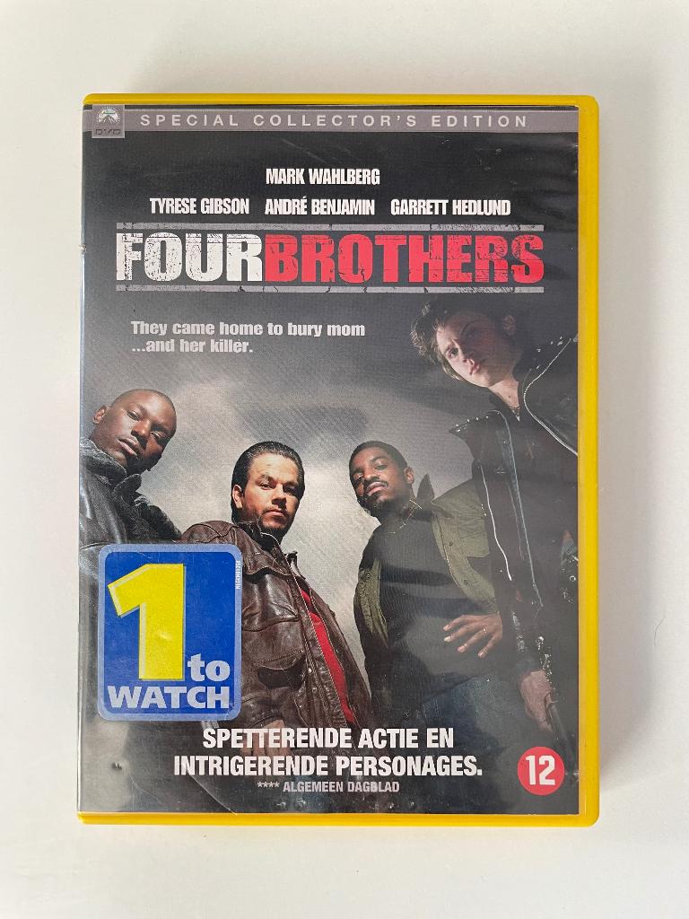 Four Brothers - DVD, Cd's en Dvd's, Dvd's | Actie, Zo goed als nieuw, Actie, Vanaf 12 jaar, Ophalen of Verzenden