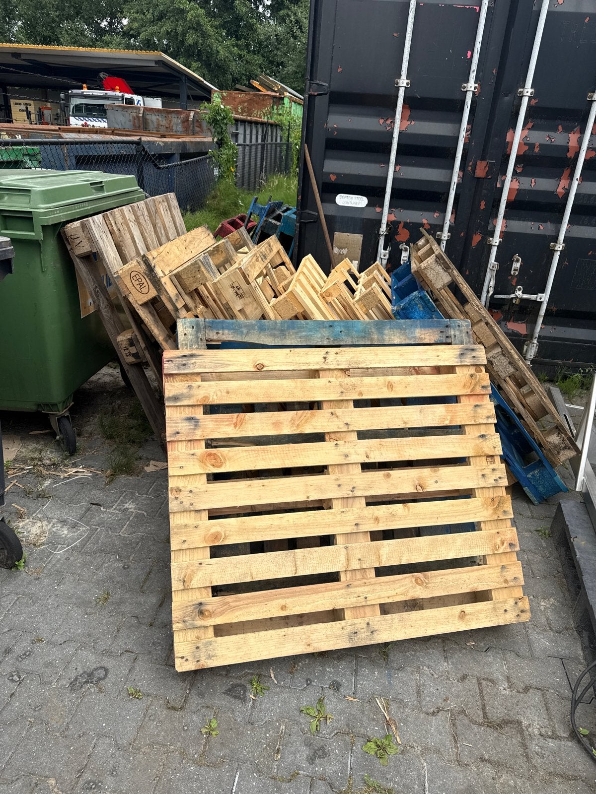 Gratis pallets - Diverse maten en types, Gebruikt, 100 cm of meer, 60 cm of meer, Overige typen