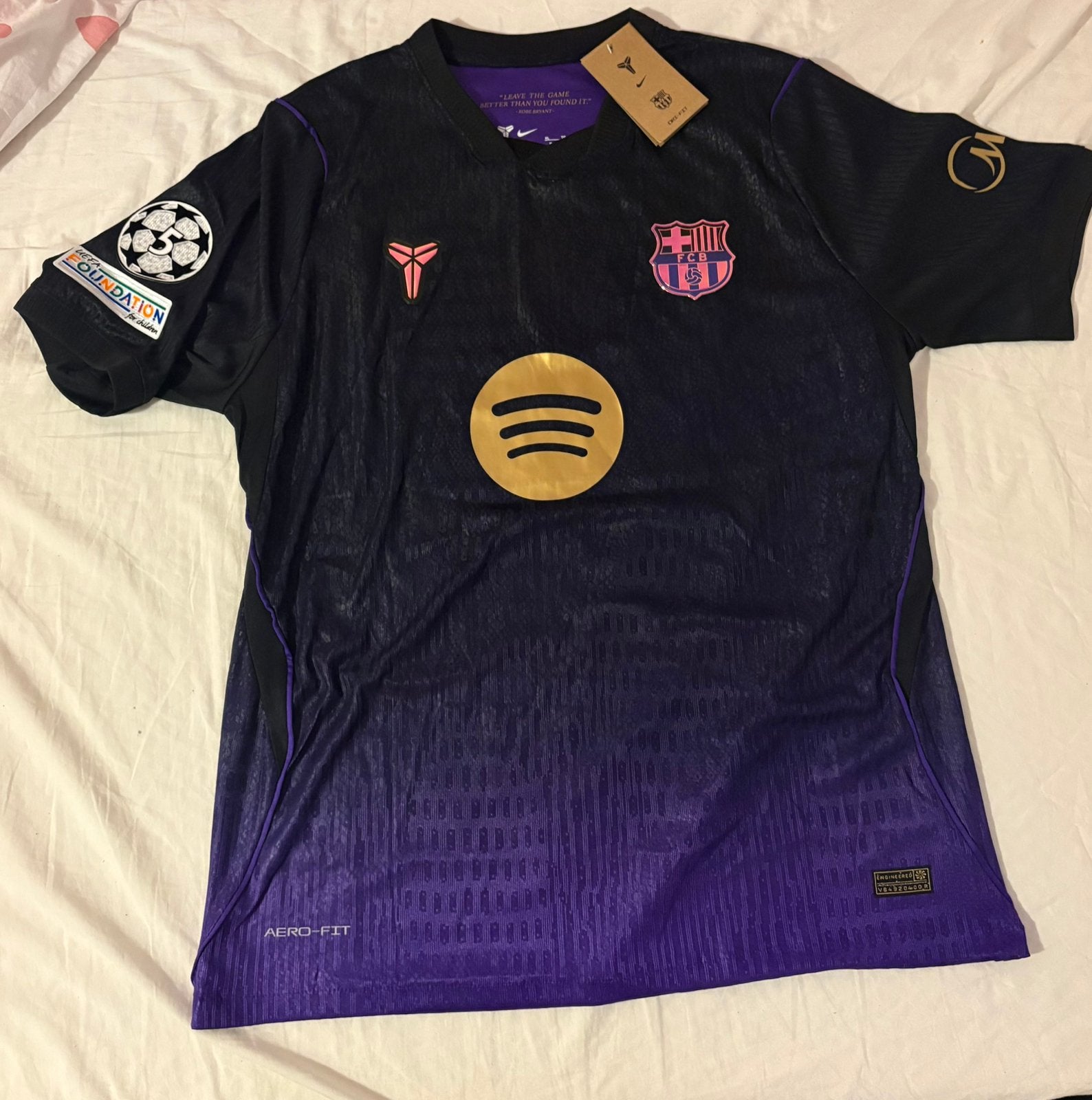 Fc barcelona uit shirt spelers tshirt 2026/2027, Sport en Fitness, Voetbal, Maat XL, Ophalen of Verzenden, Zo goed als nieuw, Shirt