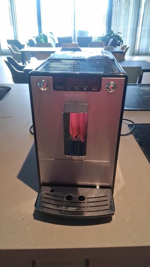 Melitta Caffeo Solo koffiebonenmachine - Werkt perfect!, Witgoed en Apparatuur, Koffiezetapparaten, Ophalen, Gebruikt, Koffiemachine