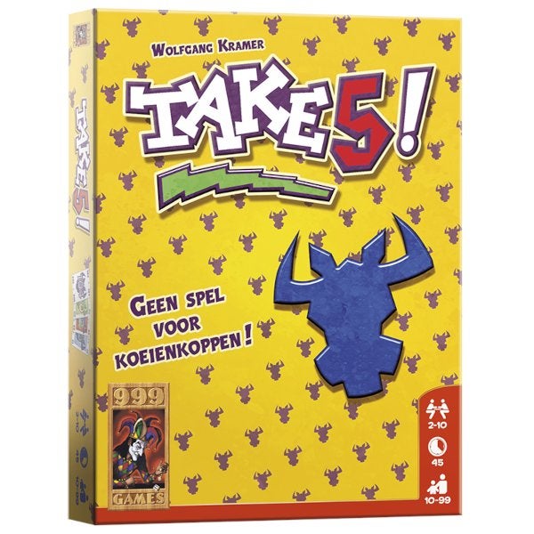 Take 5! 999 Games Kaartspel Nieuw, 999 Games, Nieuw, Ophalen of Verzenden, Vijf spelers of meer