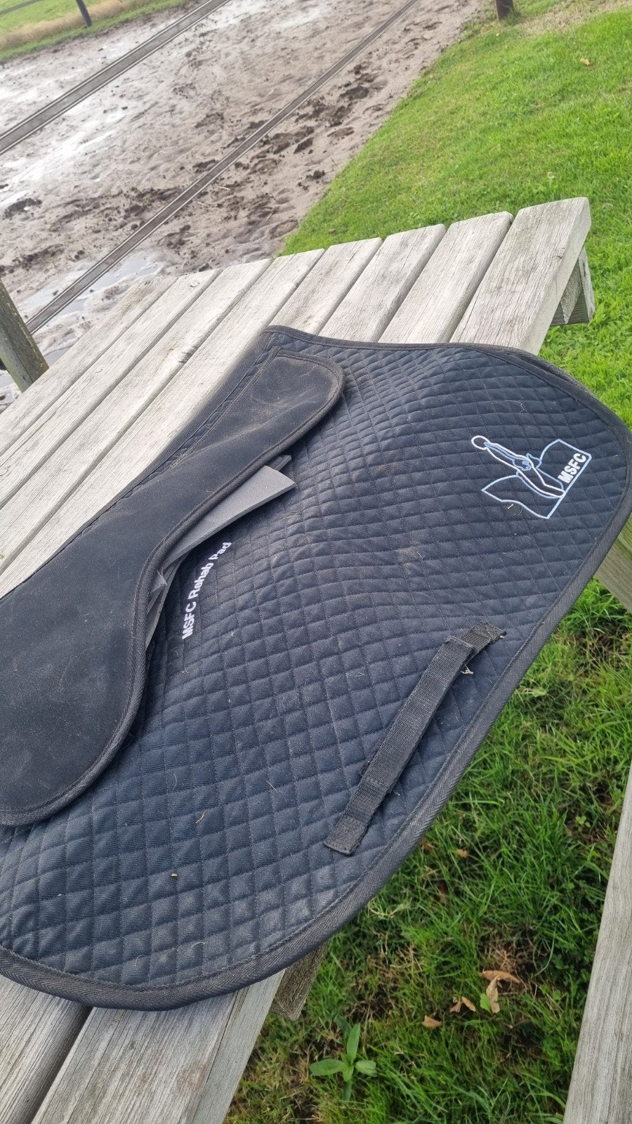 zadeldekje, Dieren en Toebehoren, Ophalen, Gebruikt