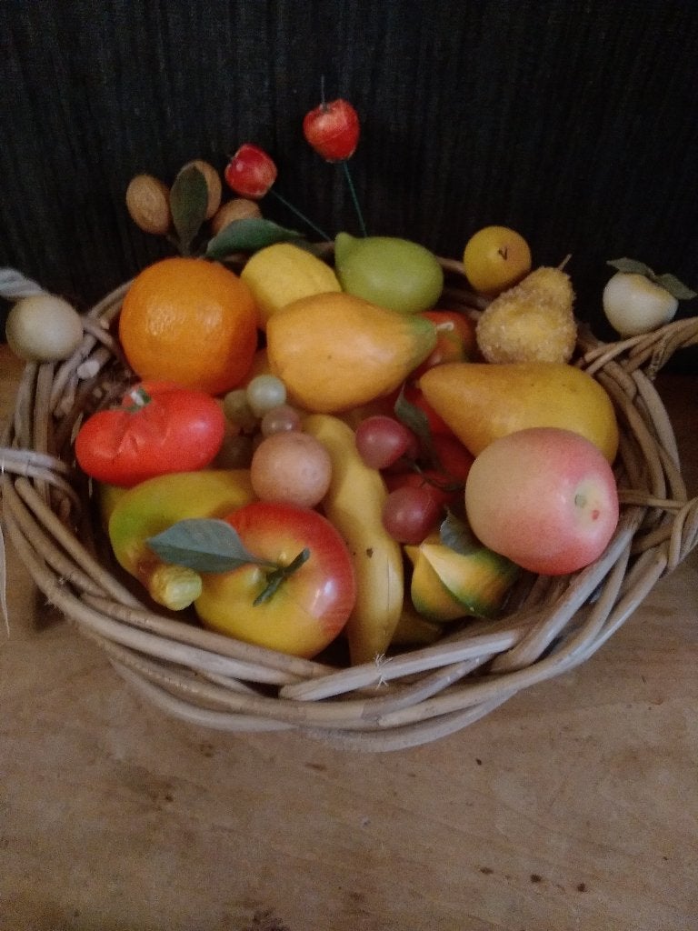 Decoratie fruit/groenten, Verzenden, Gebruikt