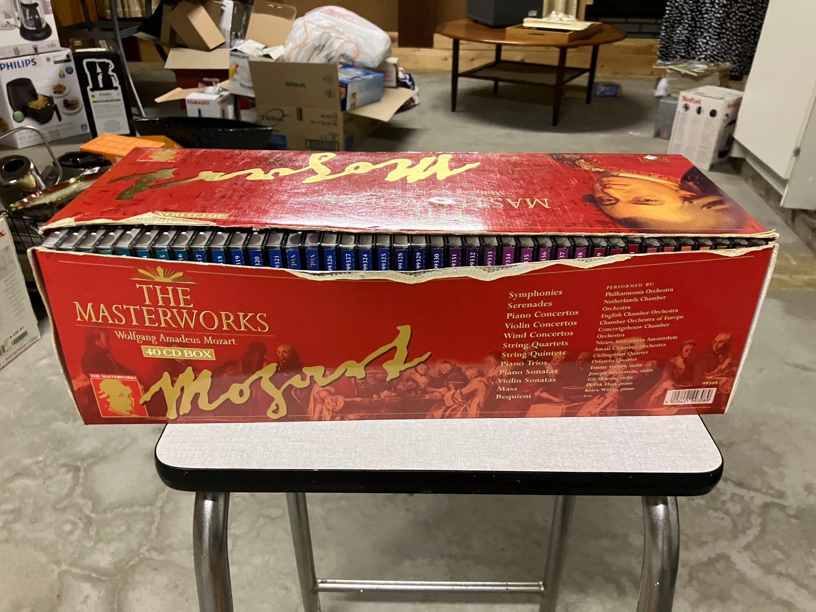 Compleet mozart set, Ophalen, Zo goed als nieuw