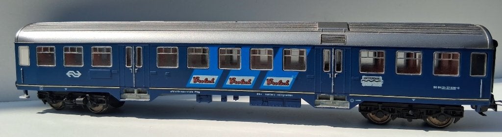 Fleischmann HO wagon - 5156 - Plan K NS, Gebruikt, Gelijkstroom, Fleischmann, Analoog