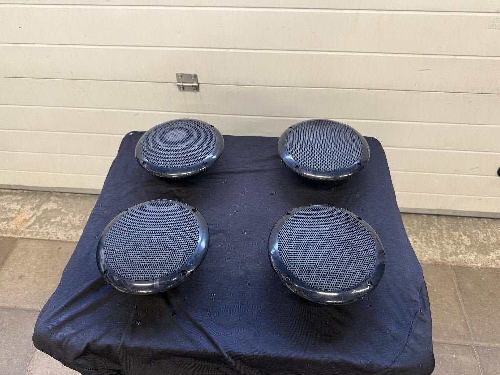 4x SkyTronic waterbestendige speakers 100 Watt 4Ω, Overige merken, Gebruikt, Speakerset, Ophalen of Verzenden