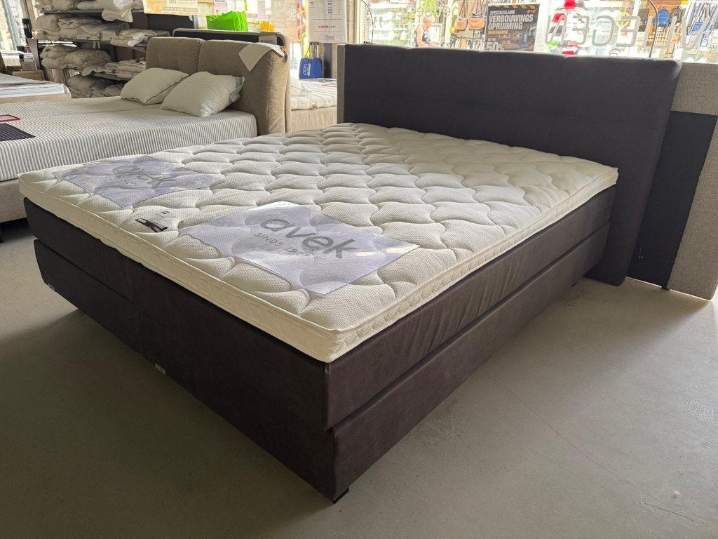Avek Boxspringset Ninety 180x210 Vlakke uitvoering, Ophalen, Overige kleuren, 210 cm, 180 cm