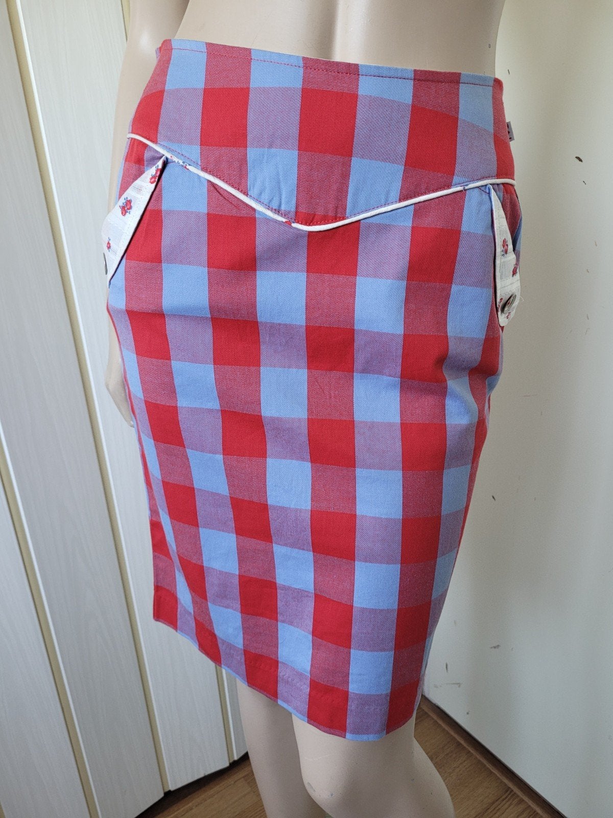 Blutgesschwester rokje ruit maat XS/34, Blutgesschwester, Overige kleuren, Ophalen of Verzenden, Zo goed als nieuw