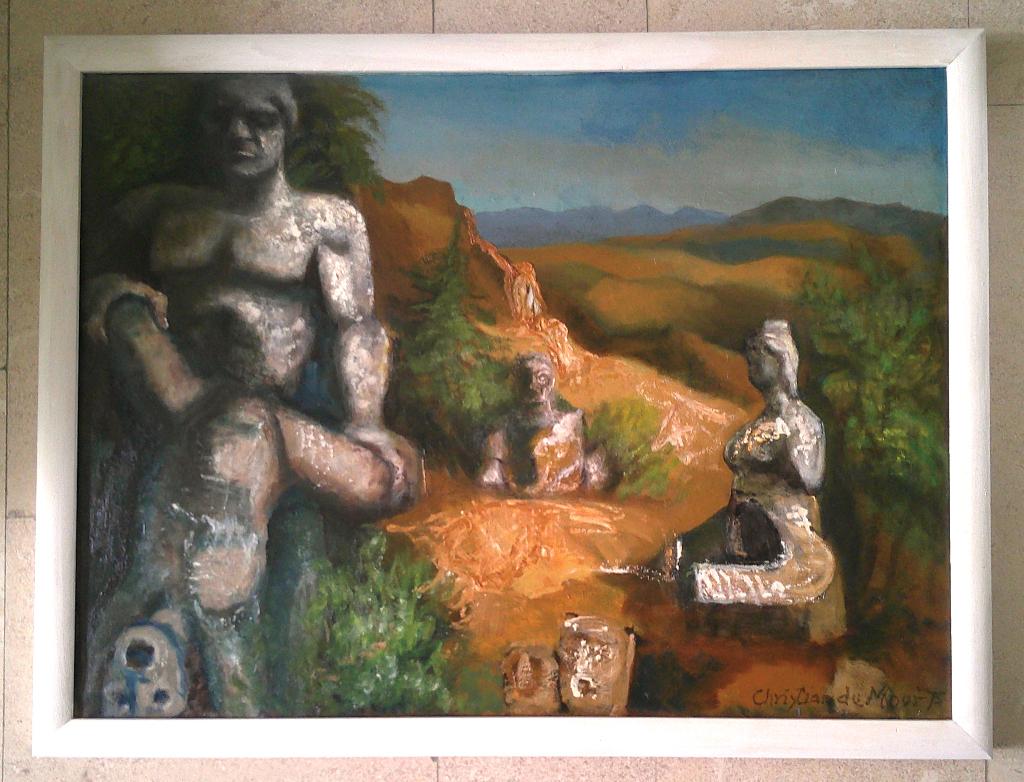 1) - De tuinen van Bormazo '75 - Christian de Moor 1899-1981, Antiek en Kunst, Ophalen of Verzenden