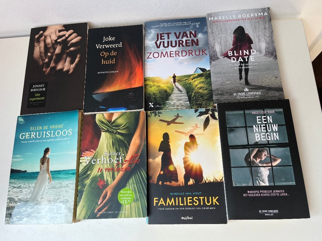 8 spannende boeken voor maar 15 euro, Boeken, Ophalen of Verzenden, Gelezen