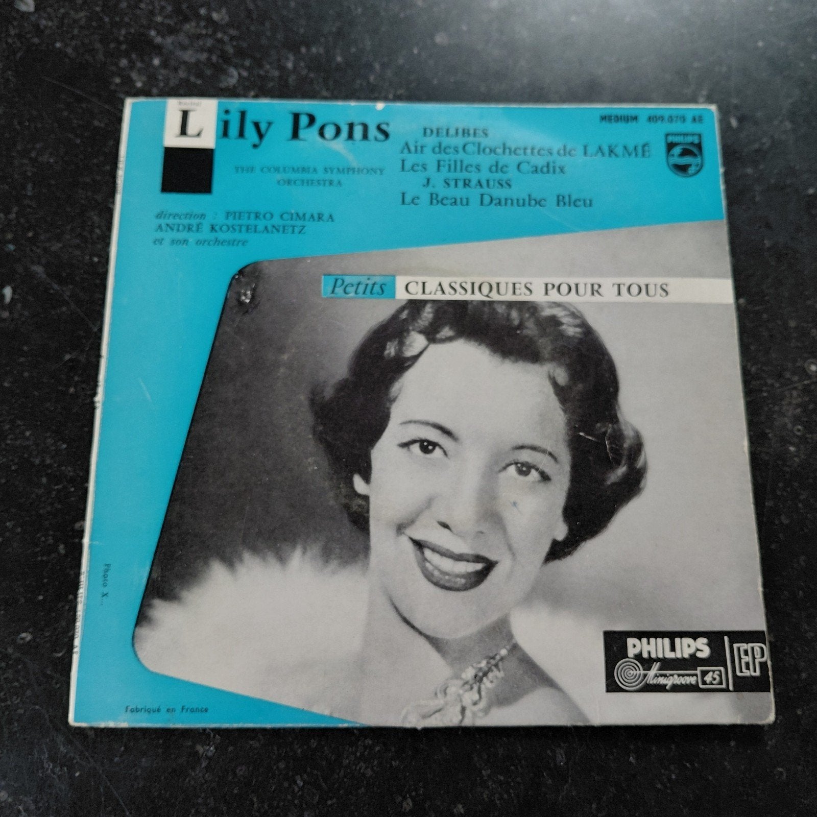 Lily Pons - Petits Classiques Pour Tous EP (Vinyl), Gebruikt, Overige componisten, 7 inch, Ophalen of Verzenden