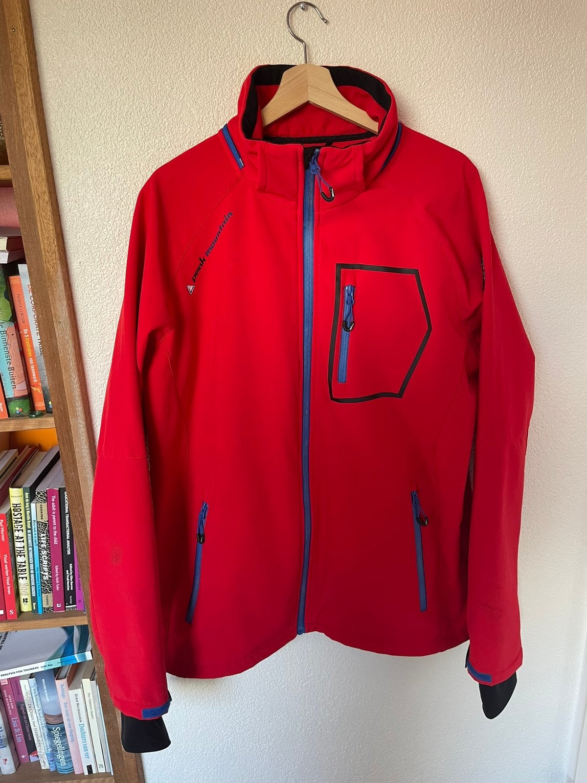 Peak Mountain windbreaker jas XXL, Ophalen of Verzenden, Zo goed als nieuw, Overige maten, Rood