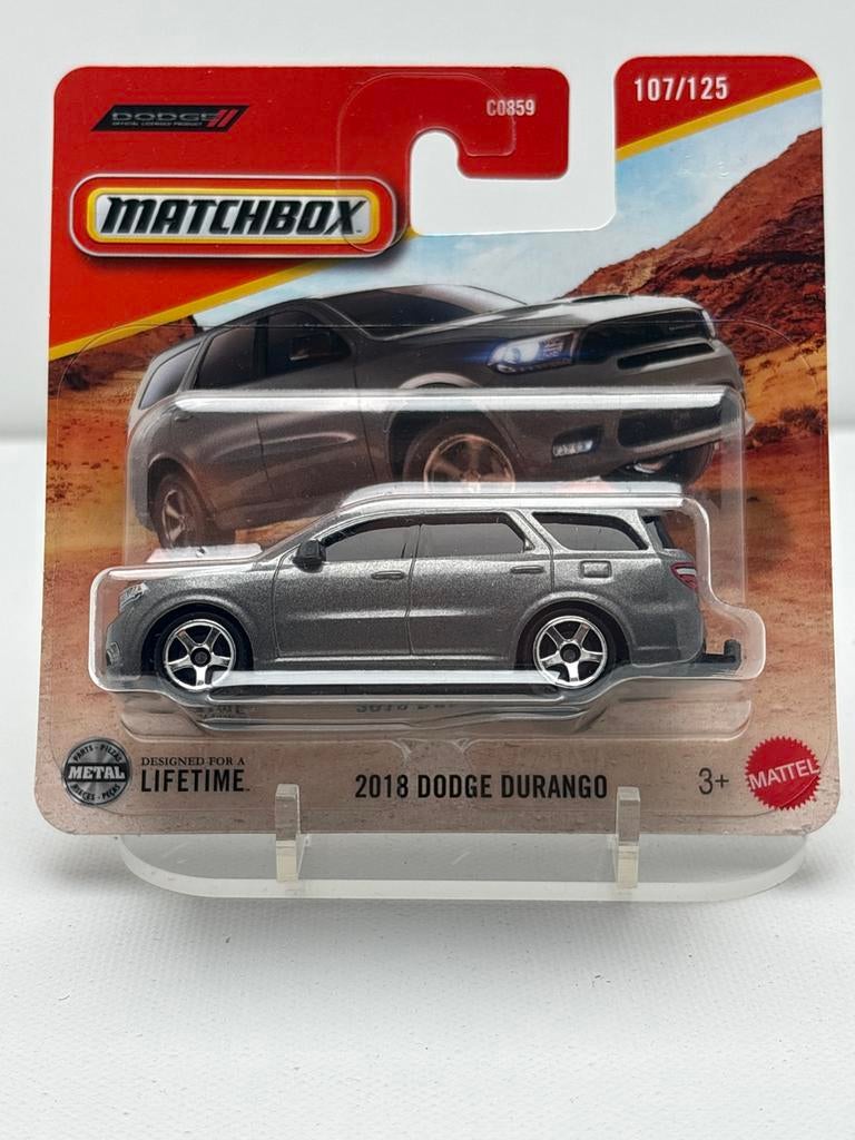 Matchbox 2018 Dodge Durango - Nieuw in verpakking, Auto, Nieuw, Ophalen of Verzenden, Mattel