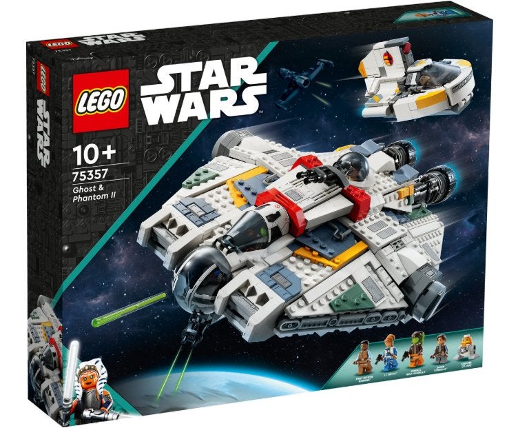 LEGO 75357 Star Wars: Ahsoka Ghost en Phantom II, Star Wars, Lego, Nieuw, Ophalen of Verzenden