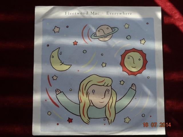 Fleetwood mac - Everywhere  (7"), Fotohoes, Ophalen of Verzenden, Gebruikt, Pop
