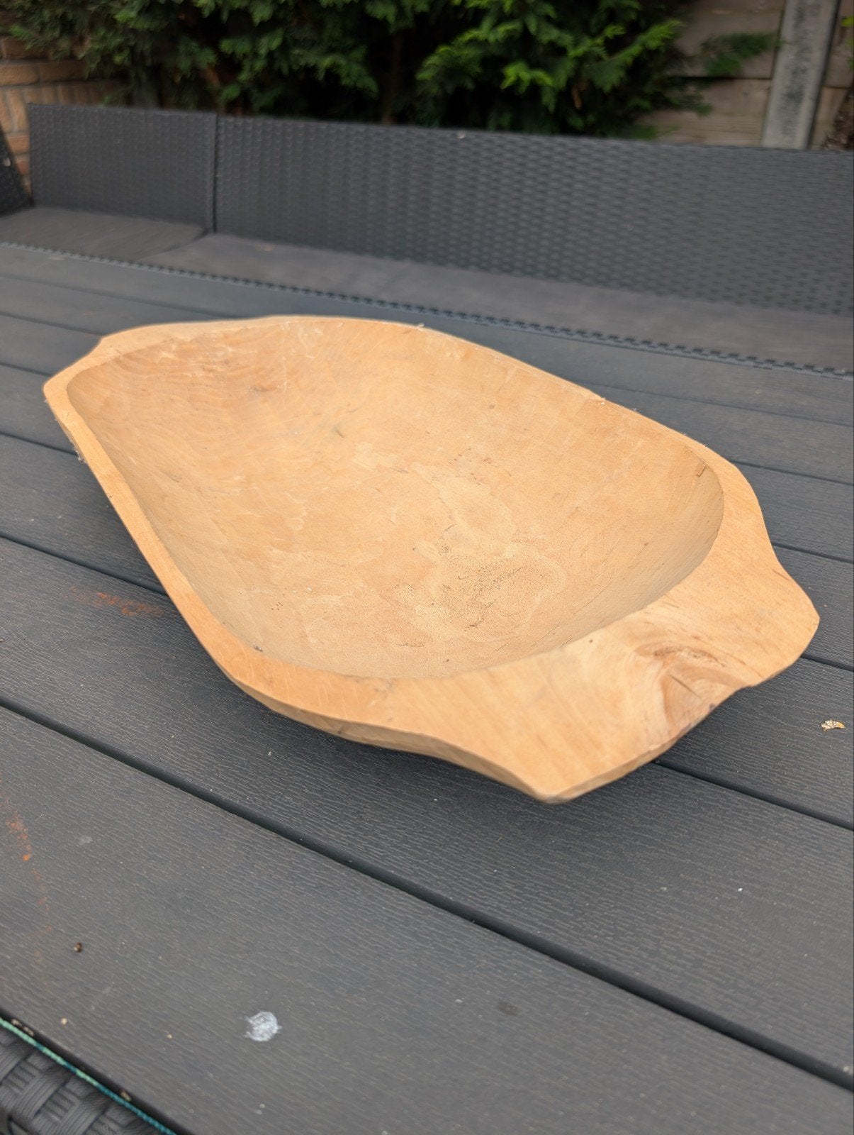 Houten schaal voor newborn fotoshoot prop, Ophalen, Gebruikt