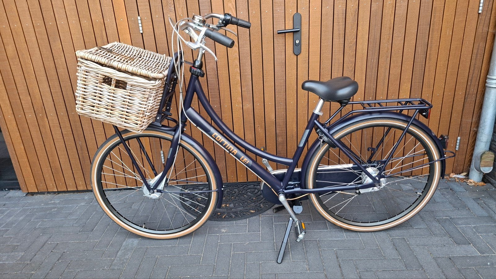 Cortina U4 Transportfiets 28 inch, 50cm, Gebruikt, Versnellingen, 50 tot 53 cm, Schijfrem