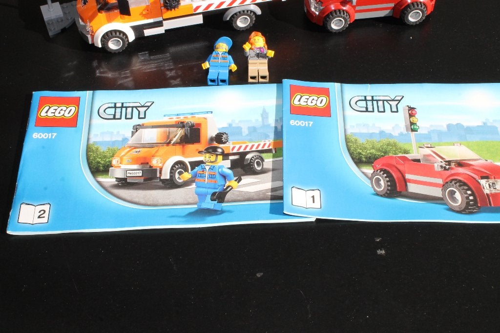 lego city takelwagen 60017, Kinderen en Baby's, Speelgoed | Duplo en Lego, Zo goed als nieuw, Lego, Complete set, Compleet, Inclusief instructies
