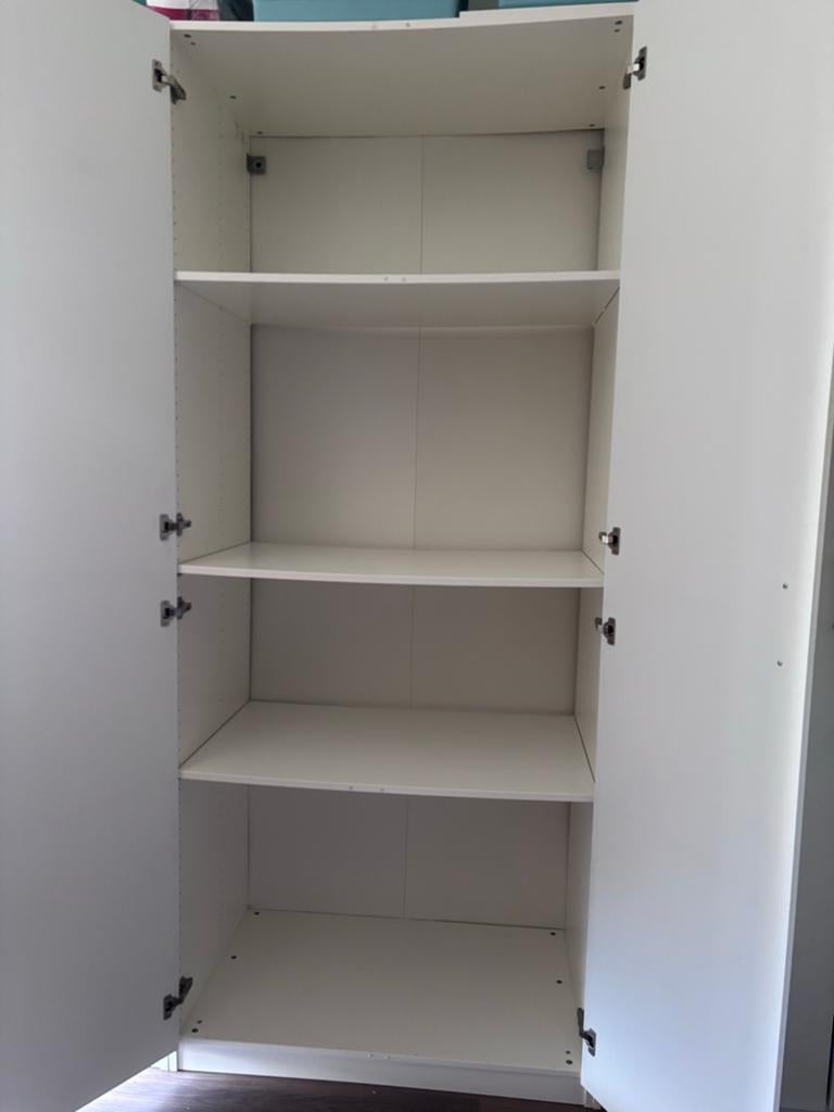 3x IKEA PAX kast wit, Ophalen, Gebruikt